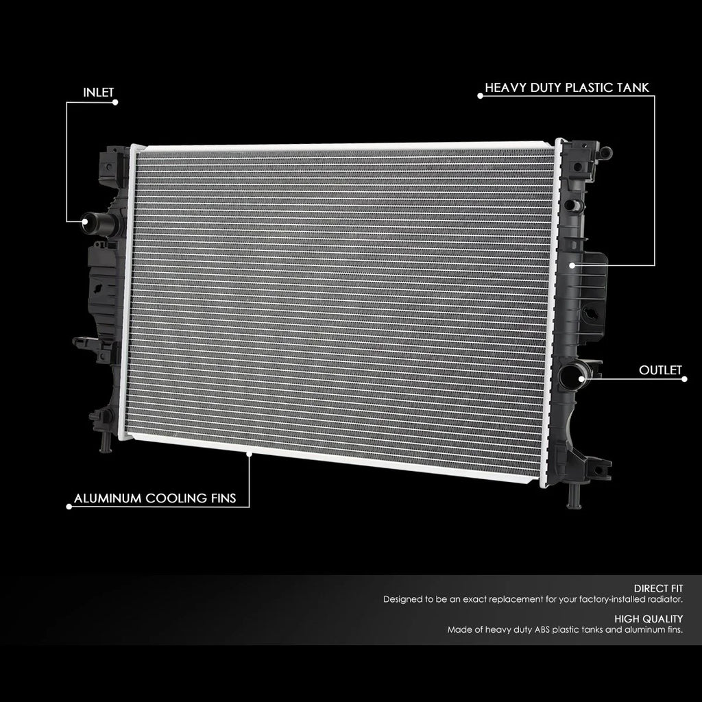 13321 Replacement Radiator 13-20 Ford Fusion Lincoln MKZ, 19-20 Police Responder Hybrid