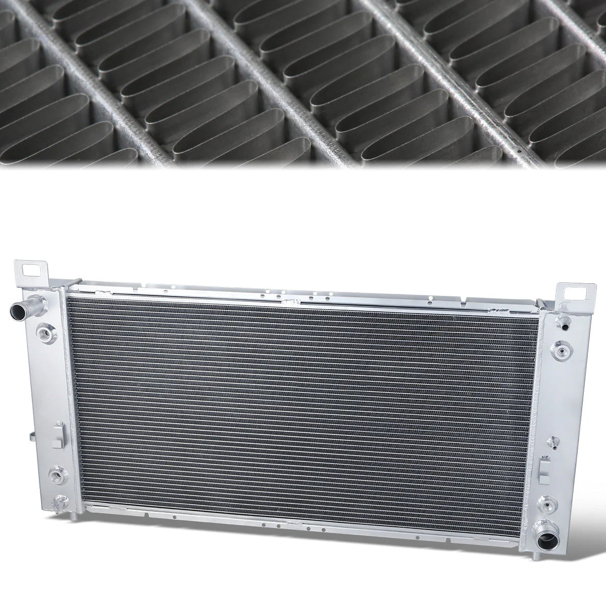 Performance 2-Rows Core Full Aluminum Radiator 99-13 Chevy Silverado / GMC Sierra