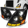 Full LED Switchback Headlights 03-17 Volvo VN VNL VNM VNX