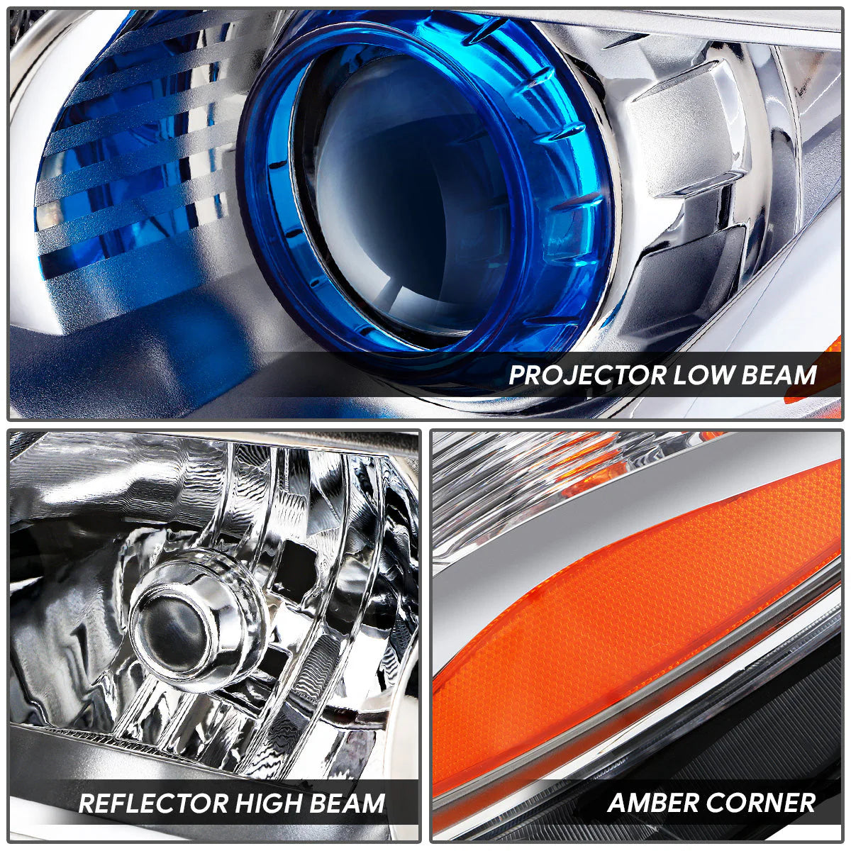 Factory Style Projector Headlight (Left) 13-16 Buick Encore