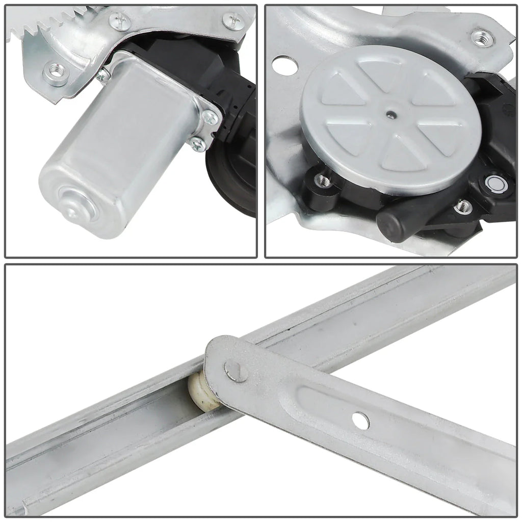 05-18 Toyota Tacoma Crew Cab Power Window Regulator w/Motor - Front Left /Rear Left Side