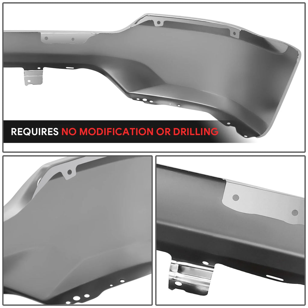 Modular Style Front Bumper (w/o Fog Light Holes) 16-19 Chevy Silverado 1500 LD
