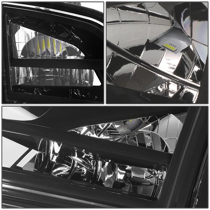 LED Clear Lens Fog Lights 18-22 Volvo VNL