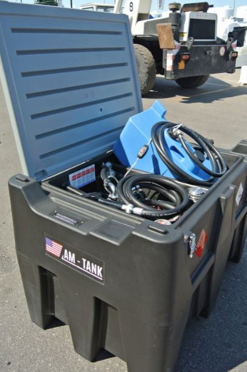 2026 AM-TANK 105gl DIESEL 13gl DEF COMBO Portable Tank with 12V Pumps