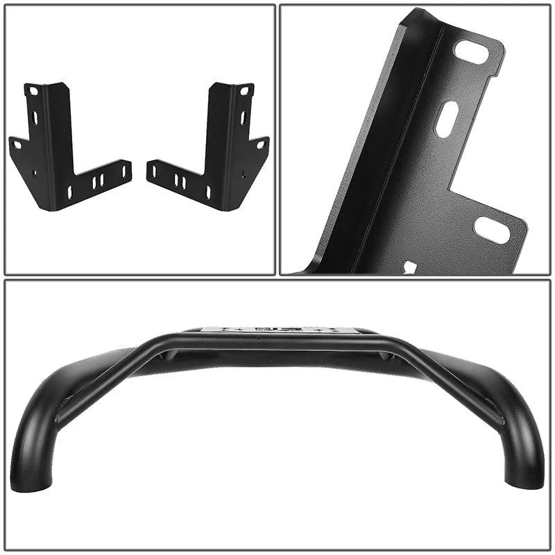 05-22 Toyota Tacoma Front Bumper Grille Guard - Carbon Steel