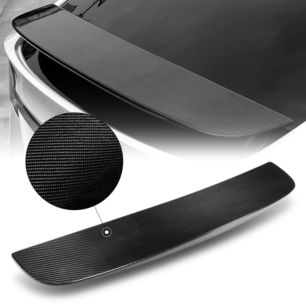 OE-Style Carbon Fiber Rear Trunk Lid Spoiler 16-22 Tesla X