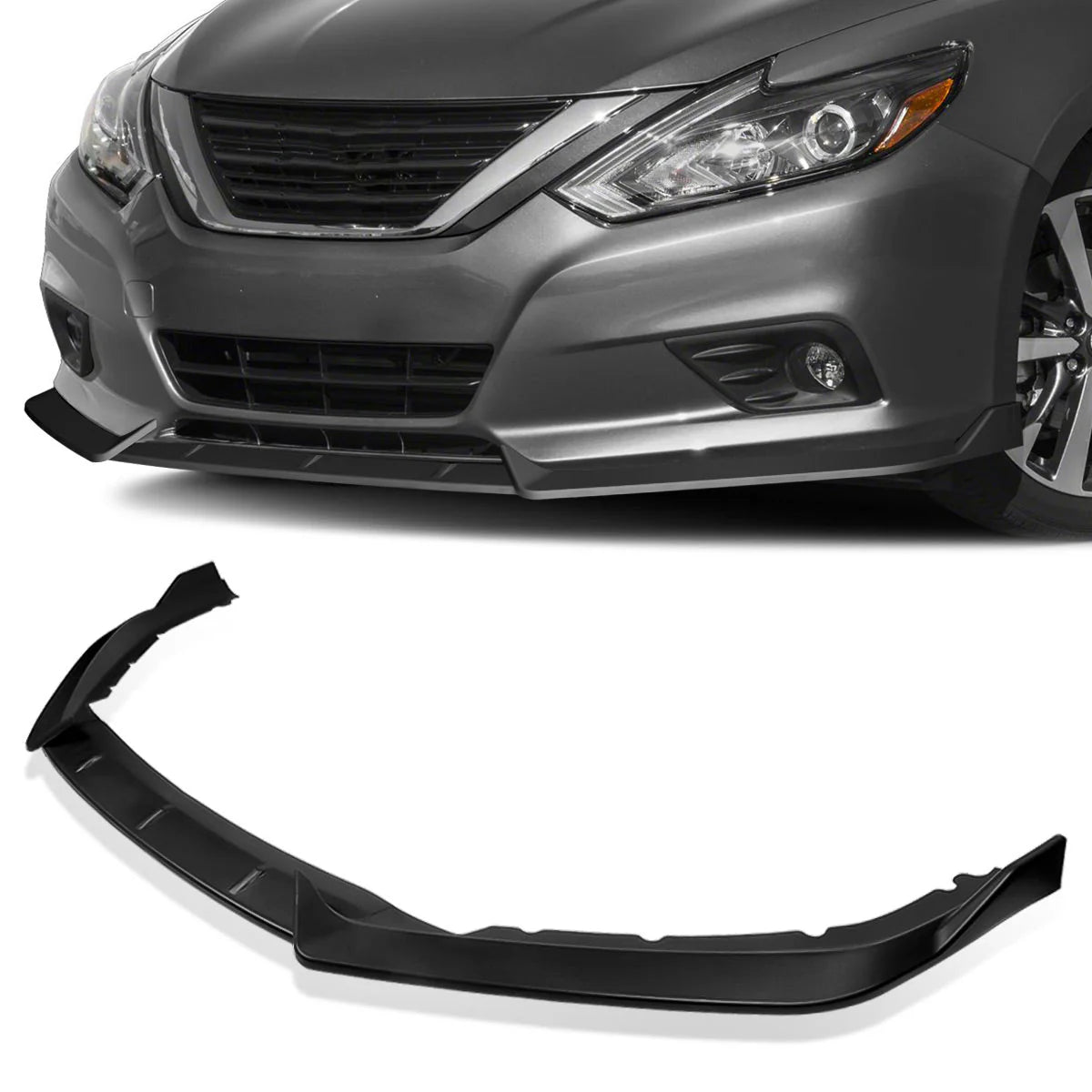 STP-Style Front Lip Spoiler 16-18 Nissan Altima Sedan
