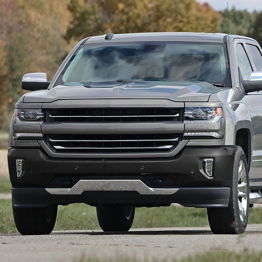 Modular Style Front Bumper (w/Fog Light Holes) 16-19 Chevy Silverado 1500 LD