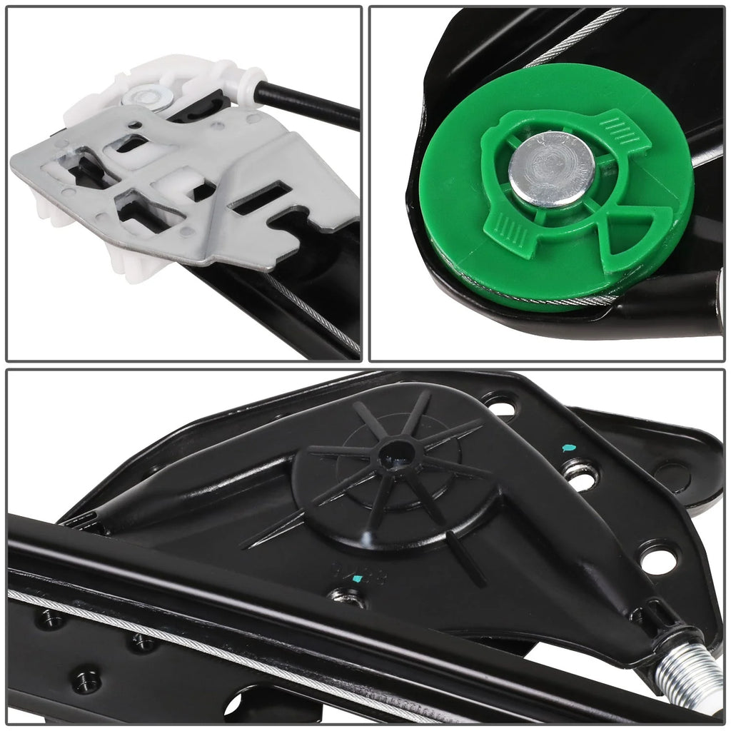 01-05 BMW 325I 325XI 330I 330XI 4-Door Power Window Regulator w/o Motor - Front Right Passenger Side