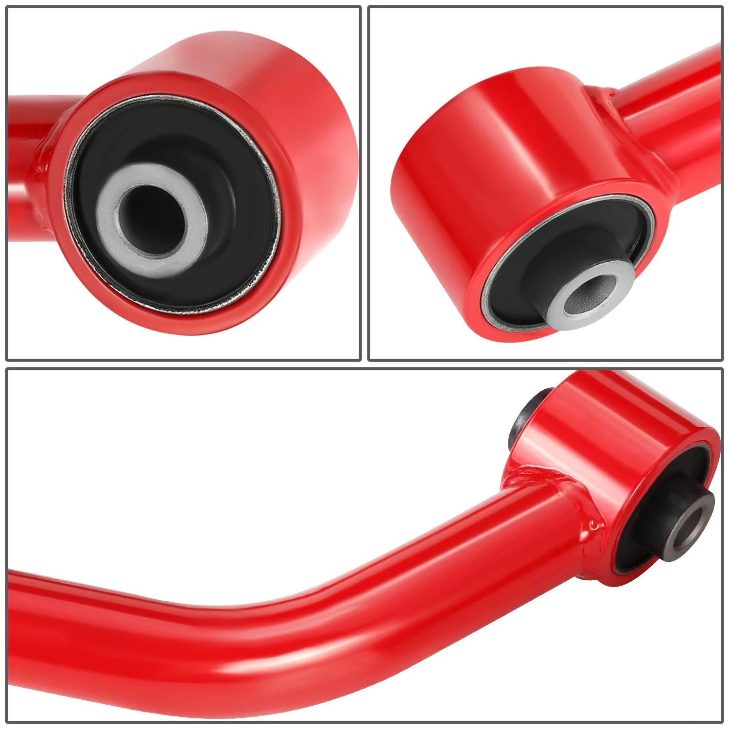 15-22 Chevrolet Colorado GMC Canyon 2-4 in. Lifted Front Upper Control Arms (Red)