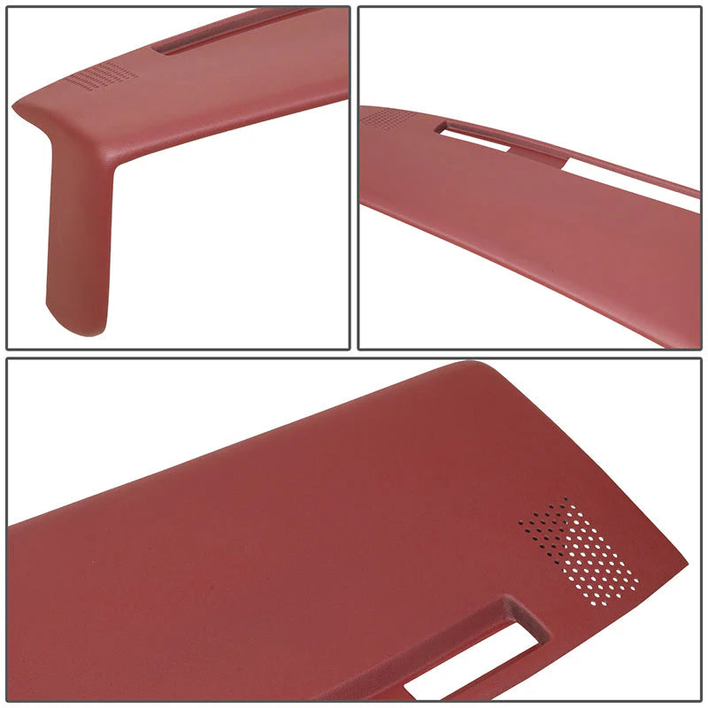 Maroon Dash Cap Cover Bezel Overlay 81-91 Chevy GMC C/K/R/V Pickup Suburban