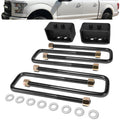 04-22 Ford F150 RWD 3 in. / 4WD 1.5 in. Rear Lift Block Kit U-Bolts