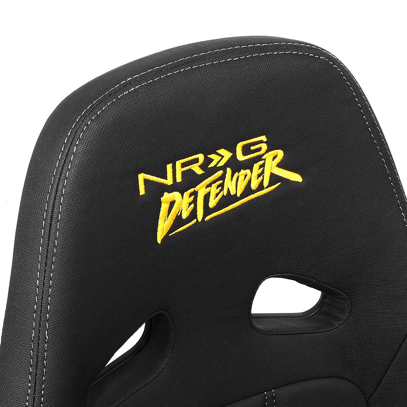 1 Piece Defender Waterproof Vinyl Fixed Back Bucket Racing Seat Universal