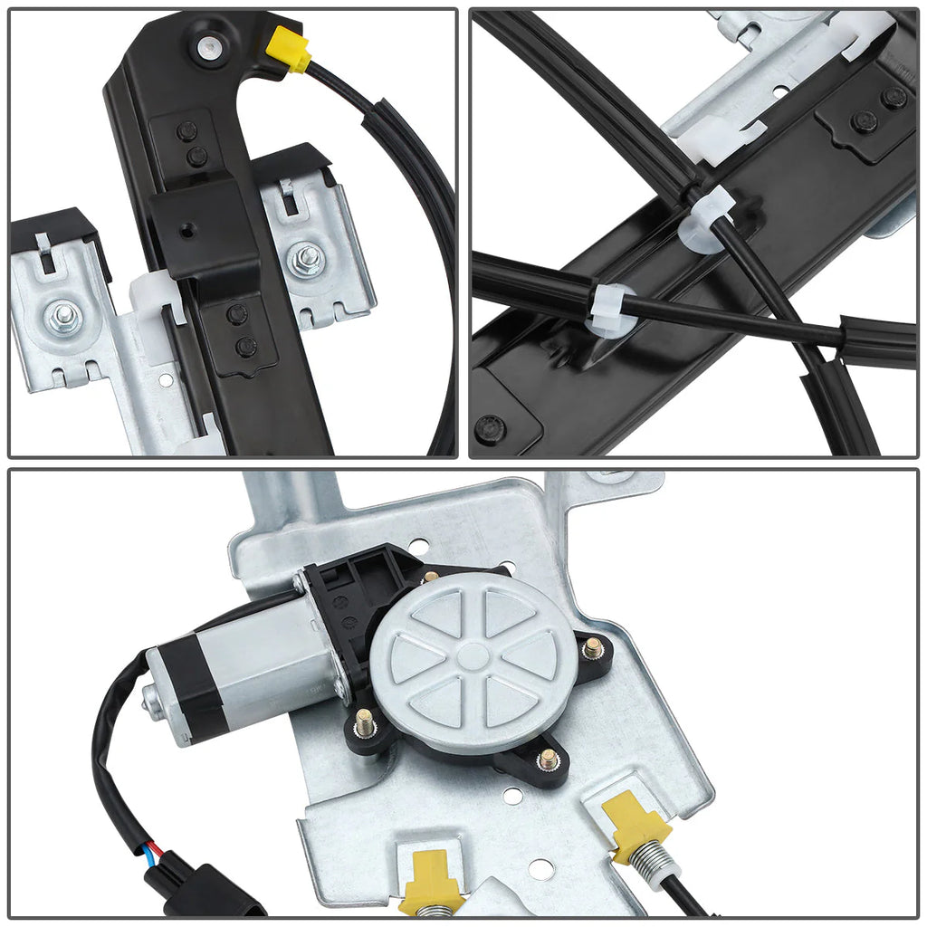 00-06 Chevy Tahoe GMC Yukon Power Window Regulator w/Motor - Rear Right Passenger Side