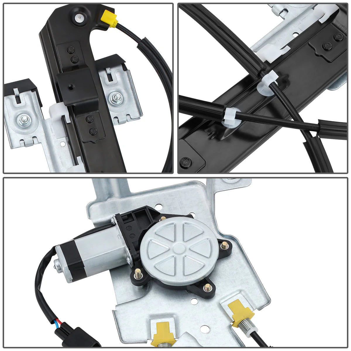 00-06 Chevy Tahoe GMC Yukon Power Window Regulator w/Motor - Rear Right Passenger Side