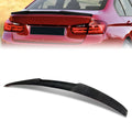 M4 Duck Bill Carbon Fiber Rear Trunk Lid Spoiler 12-18 BMW 3-Series F30 Sedan