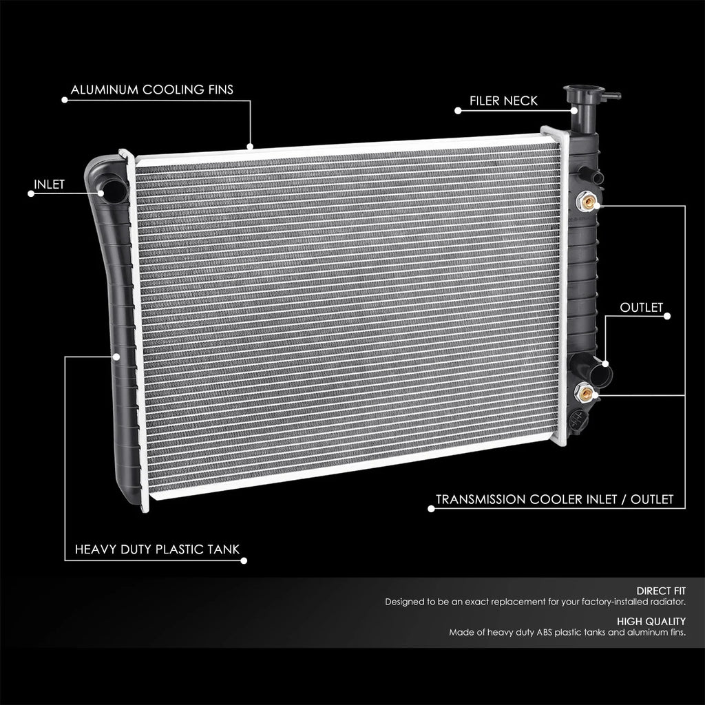 924 Replacement Radiator 85-94 Chevy Astro, GMC Safari 2.5L 4.3L