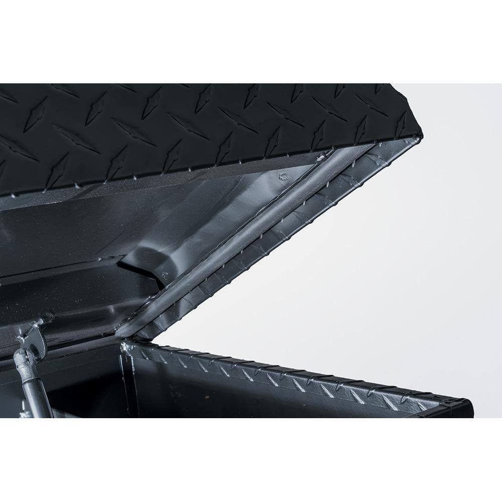 2026 61.86′′ Matte Black Aluminum Low Profile Truck Tool Box for Mid-Size Trucks