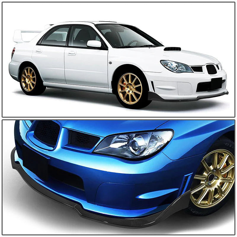 CS2-Style Front Bumper Lip Splitter 06-07 Subaru Impreza WRX / STI