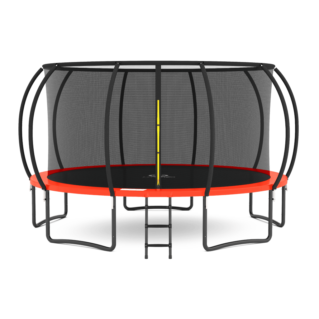 2026 16FT Trampoline with Enclosure & Double Color Pad Cover