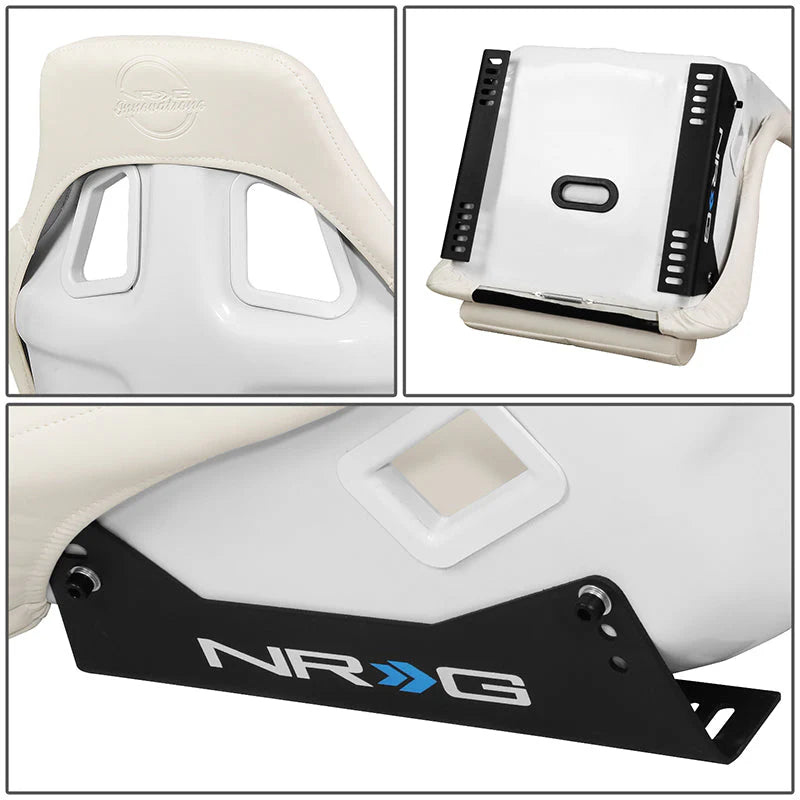 Large Size Fiberglass Fixed Back Bucket Racing Seat Universal