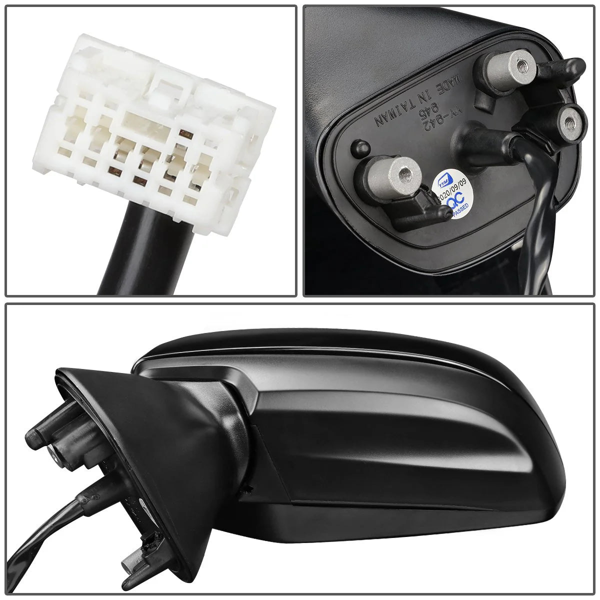 Powered Side View Mirror (Left) 15-16 Subaru Impreza, 16-17 Crosstrek