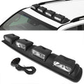 Amber Lens Roof Mounted Fog Light w/ Switch 38 in. X 9 in. X 4 in.