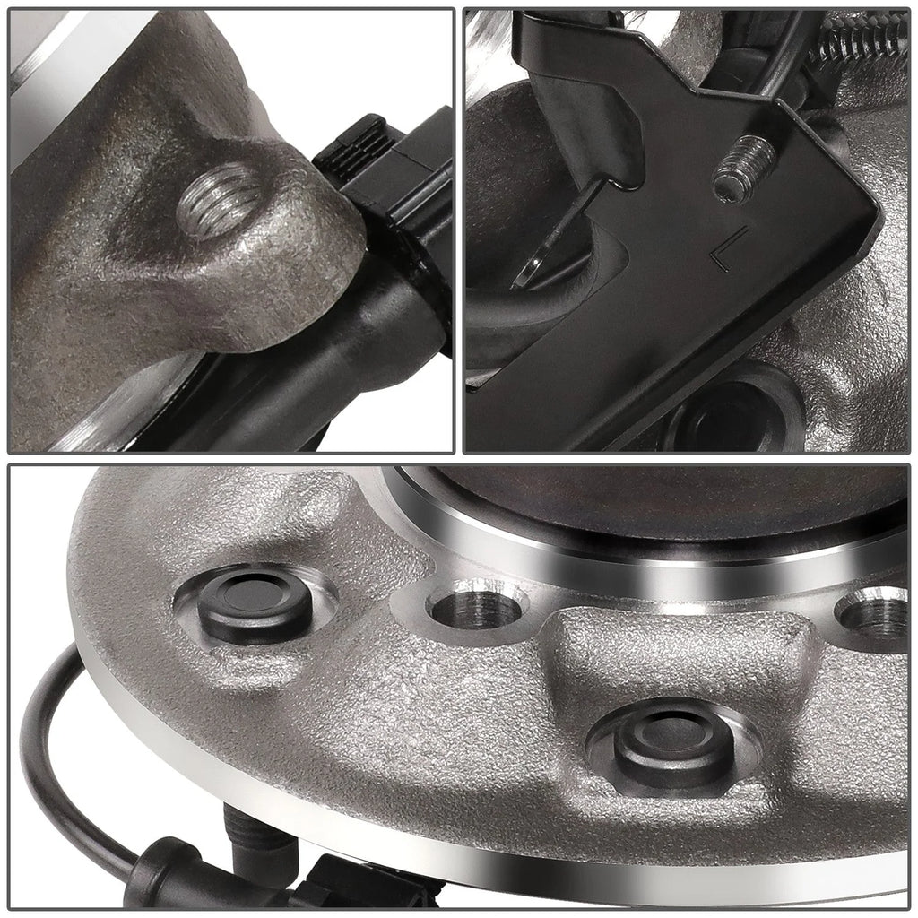 Front Wheel Bearing Hub Assembly (Driver/Left) 04-08 Chevy Colorado, GMC Canyon, 07-08 Isuzu I-370