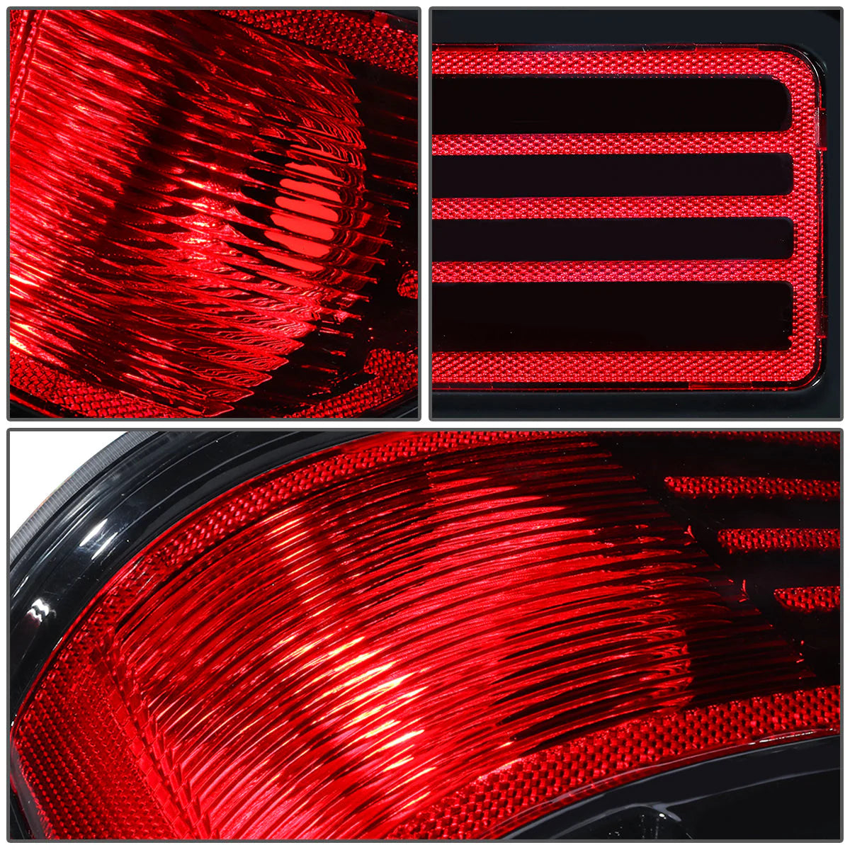 Tail Lights (Black, Red) 09-14 Ford F-150