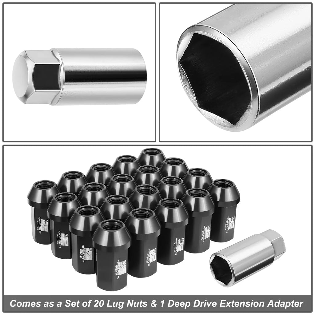 20 Pcs Aluminum Lug Nuts[A Variety of color options] Universal