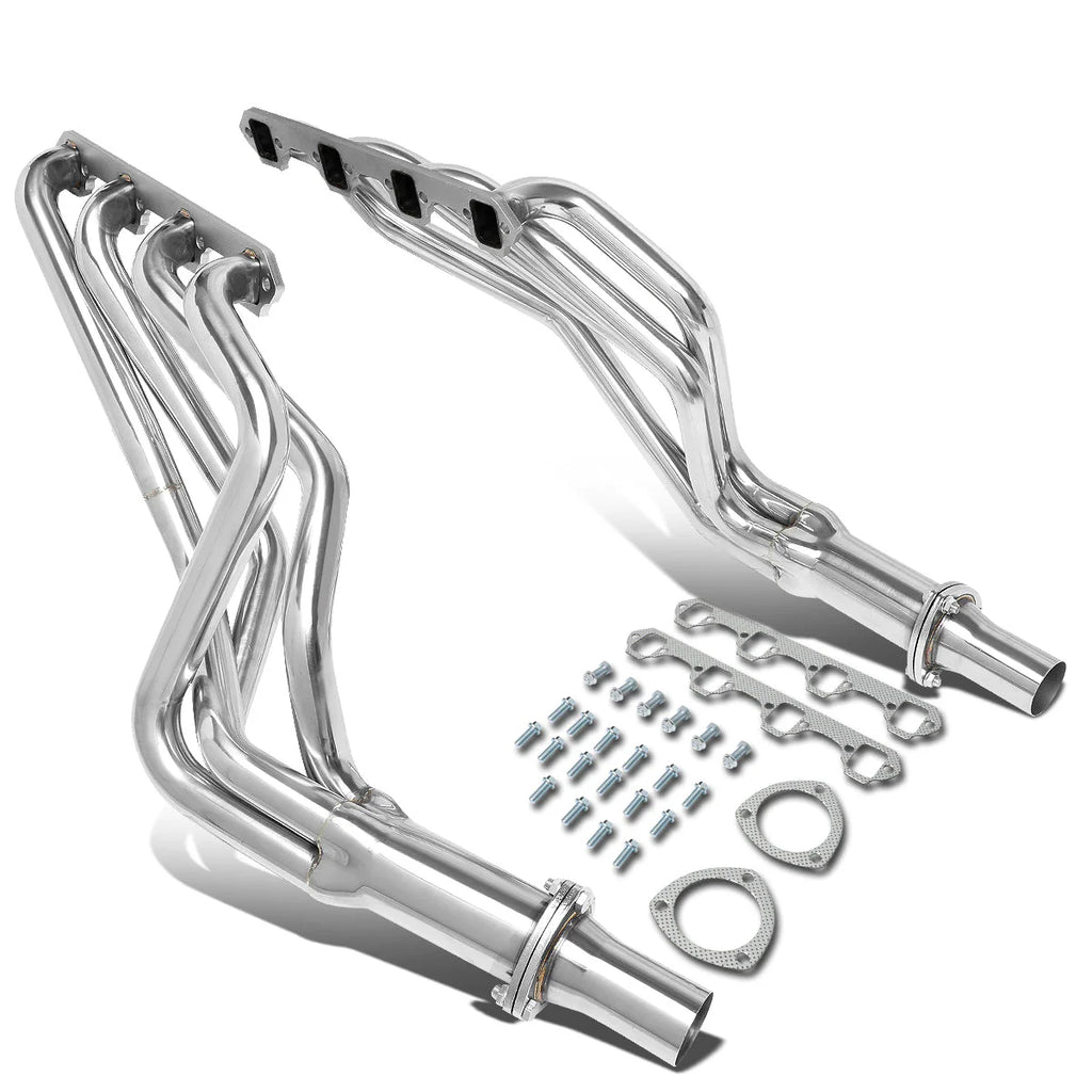 64-70 Ford Mustang with 260 289 302 351 Windsor V8 4-1 Long Tube Exhaust Header - Stainless Steel