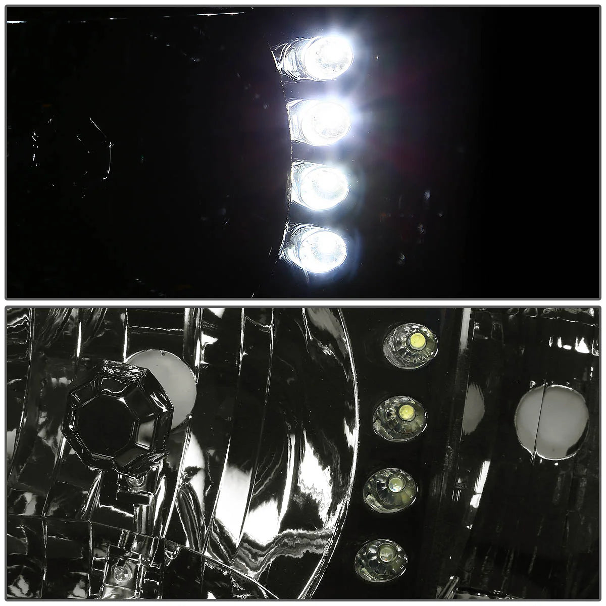LED DRL Headlights 94-02 Dodge Ram 1500 2500 3500