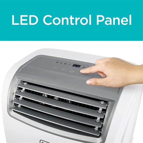2026 14,000 BTU Portable Air Conditioner with Heat and Remote Control, White