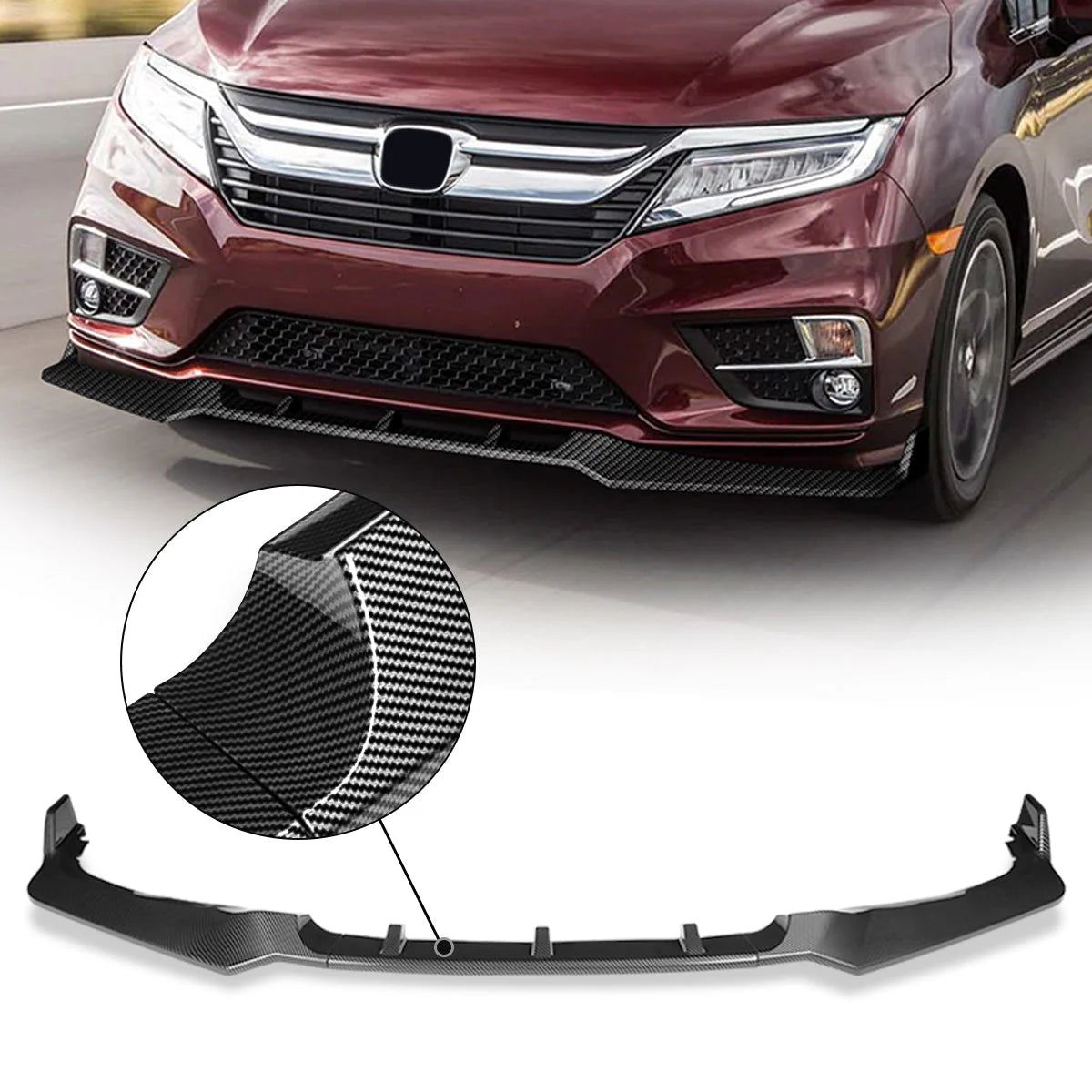 CK-Style Front Bumper Lip 18-20 Honda Odyssey