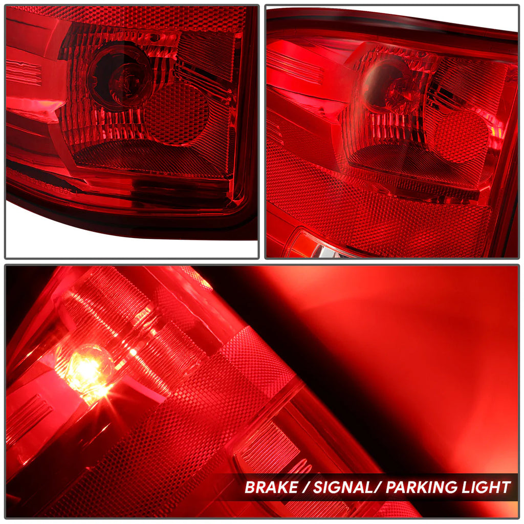 Tail Lights (Red) 07-14 Chevy Silverado, GMC Sierra 1500 2500HD 3500HD