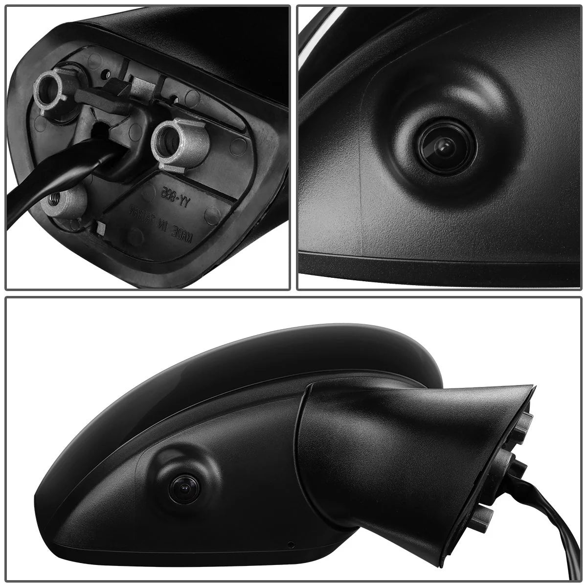 Powered Heated Side View Mirror (Right) 15-17 Nissan Versa