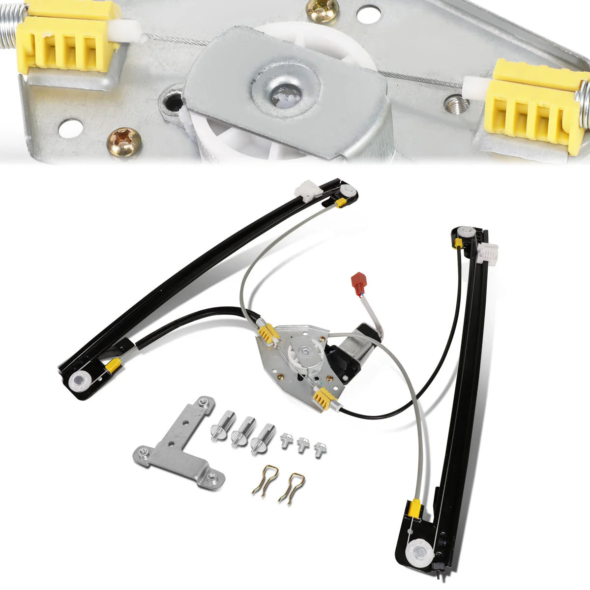 01-03 Chrysler Town & Country Dodge Caravan Power Window Regulator w/Motor - Front Left Driver Side