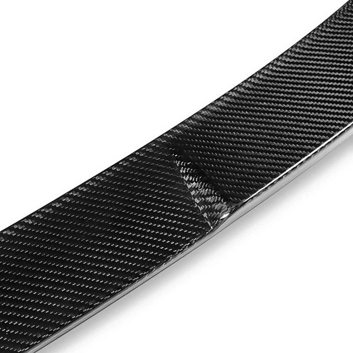 14-20 Audi A3 Quattro S3 RS3 Sedan Rear Window Roof Spoiler - Carbon Fiber