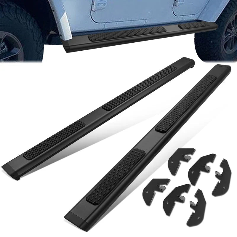 6 in. Wide Tubular Step Bar 07-18 Jeep Wrangler JK