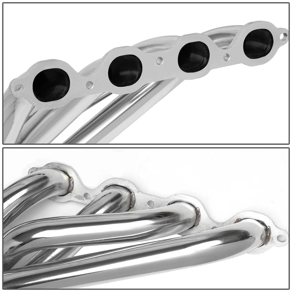 14-18 Chevy Silverado GMC Sierra 5.3L 6.2L V8 Tri-Y Long Tube Exhaust Header - Stainless Steel