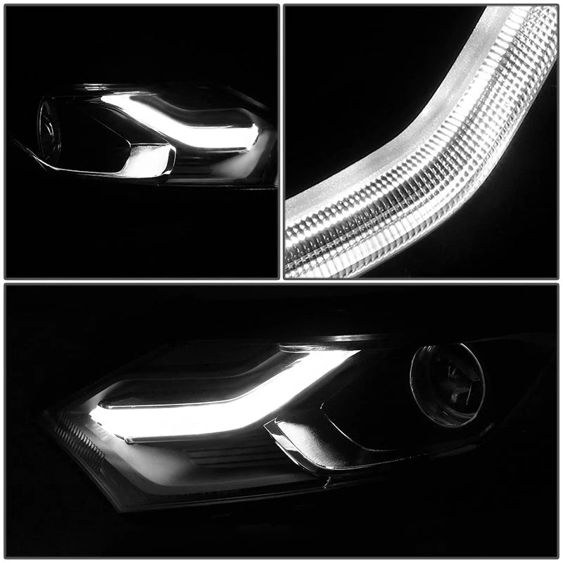 LED DRL Projector Headlights 18-21 Chevy Equinox