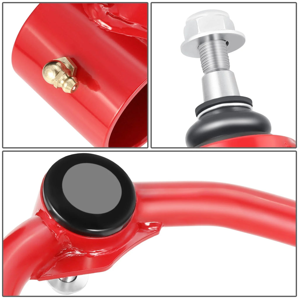 04-22 Ford F150 Lincoln Navigator 2-4 in. Lifted Front Upper Control Arms (Red)