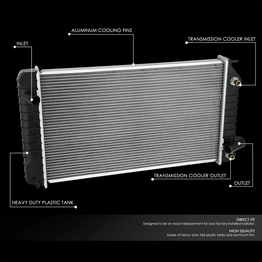 1610 Replacement Radiator 94-95 Chevrolet Beretta / Corsica