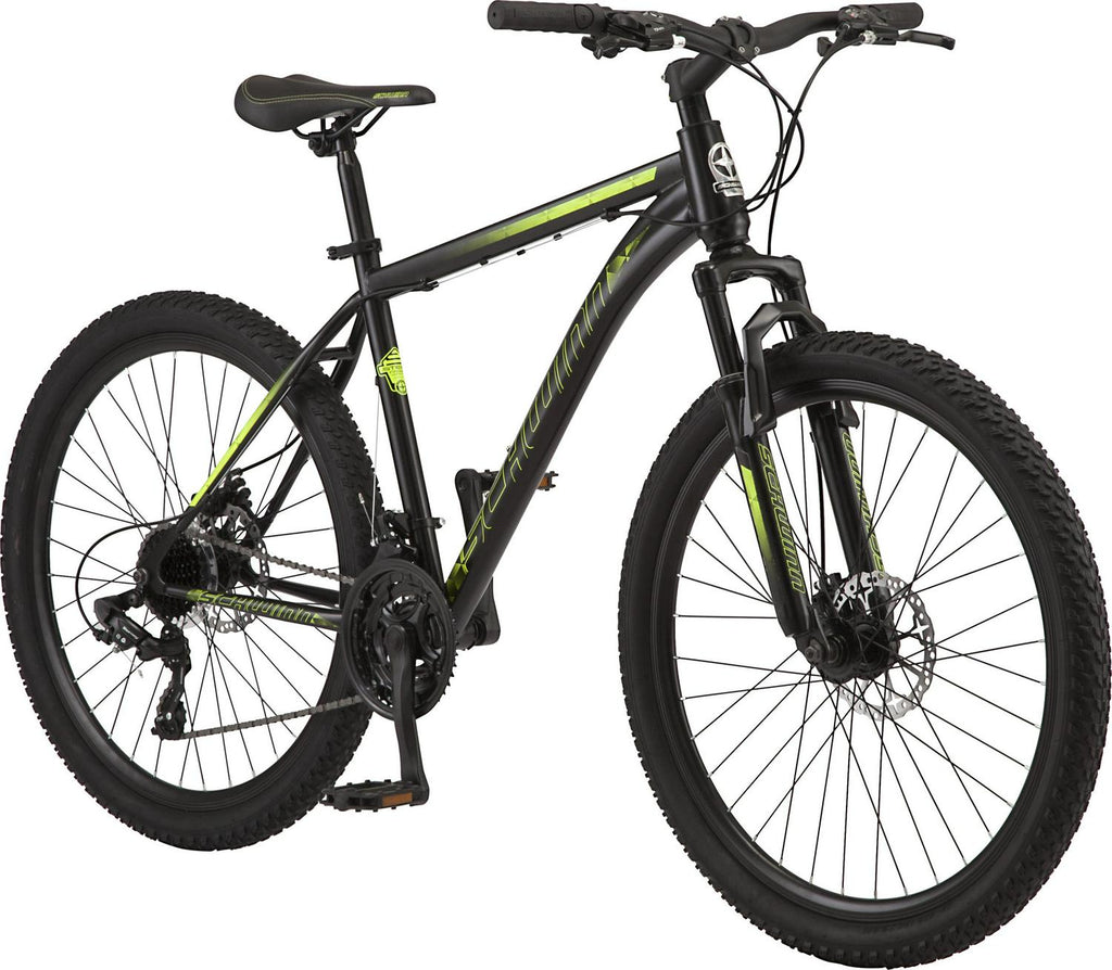 2026 Schwinn Sidewinder Mountain Bike， 26-inch Wheels， 21 Speeds， Mens Style， Black