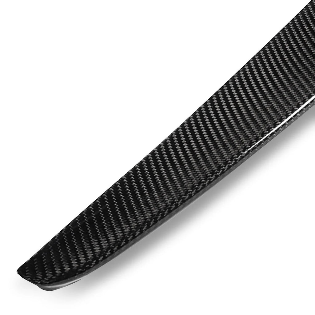V-Style Carbon Fiber Rear Trunk Lid Spoiler 09-12 Audi A4 Quattro Sedan