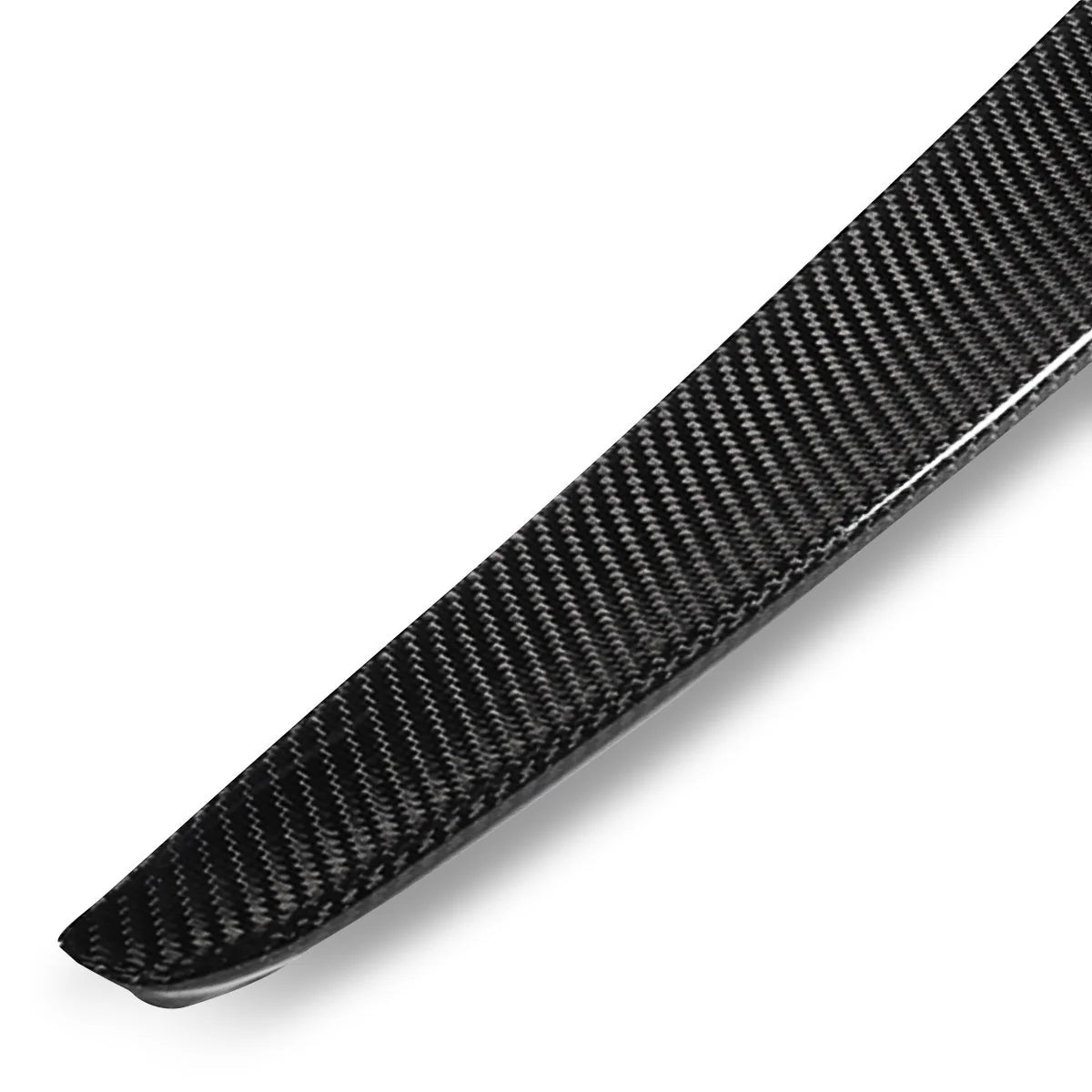 V-Style Carbon Fiber Rear Trunk Lid Spoiler 09-12 Audi A4 Quattro Sedan