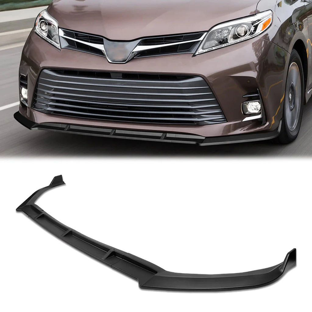 MP-Style Front Bumper Lip 18-20 Toyota Sienna