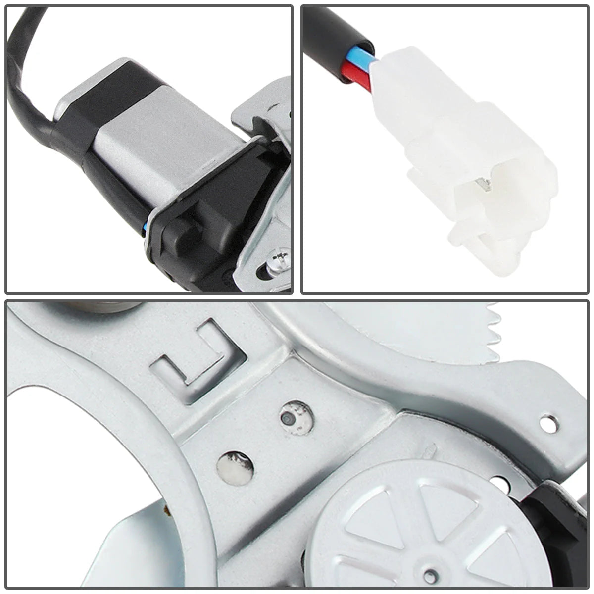 98-03 Toyota Sienna Power Window Regulator w/Motor - Front Left Driver Side