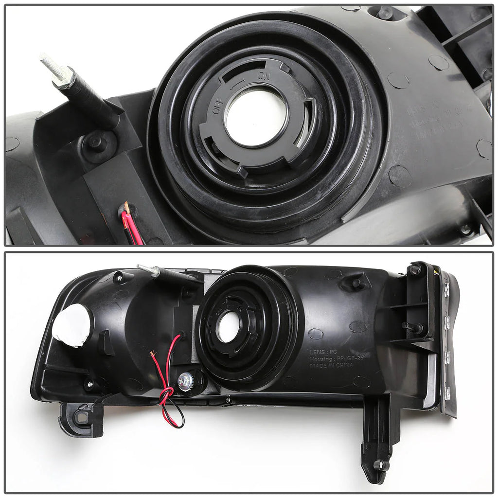 LED DRL Headlights 94-02 Dodge Ram 1500 2500 3500