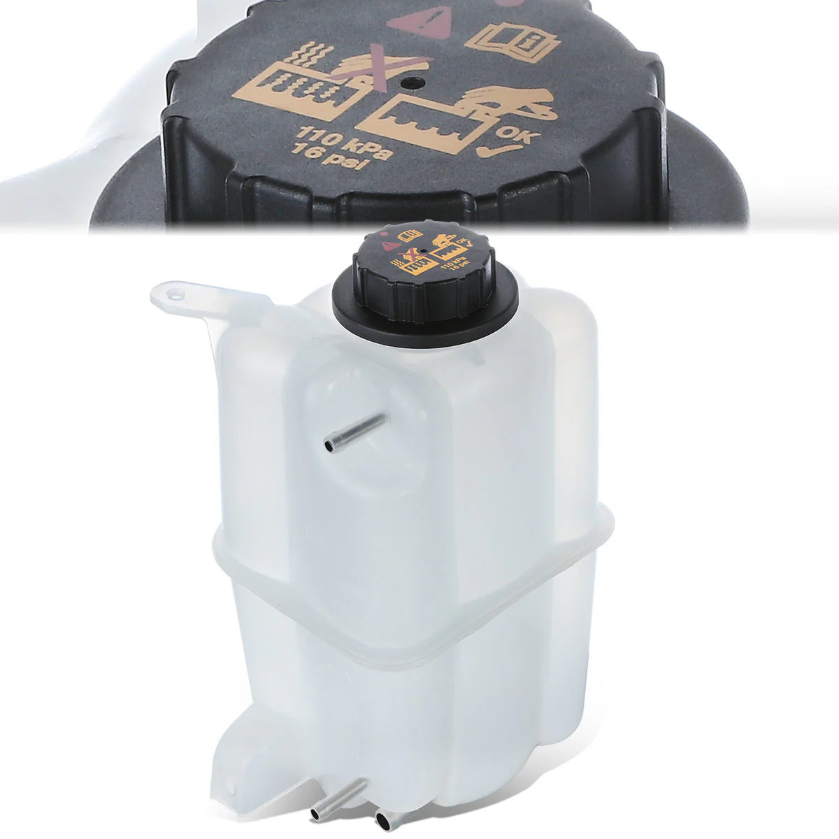 05-15 Nissan Armada 04-10 Infiniti QX56 5.6L Coolant Overflow Reservoir w/ Cap